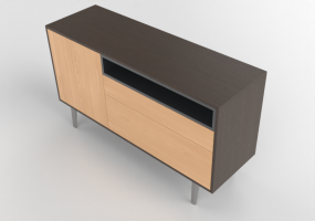 Librerías y Contenedores 3D - Mueble archivador de documentos - Senator - Mote Storage - MTES-9-16-DRFDWCDC