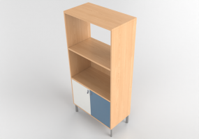 Librerie e Contenitori 3D - Mobile archiviazione documenti - Senator - Play Storage - PYP18-8-DRO