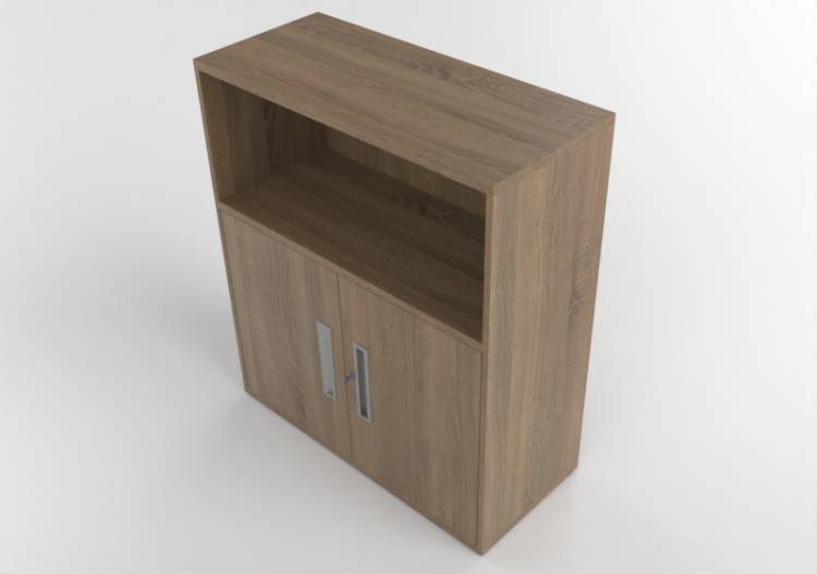 Bookshelves and Containers 3D - Document filing cabinet -...