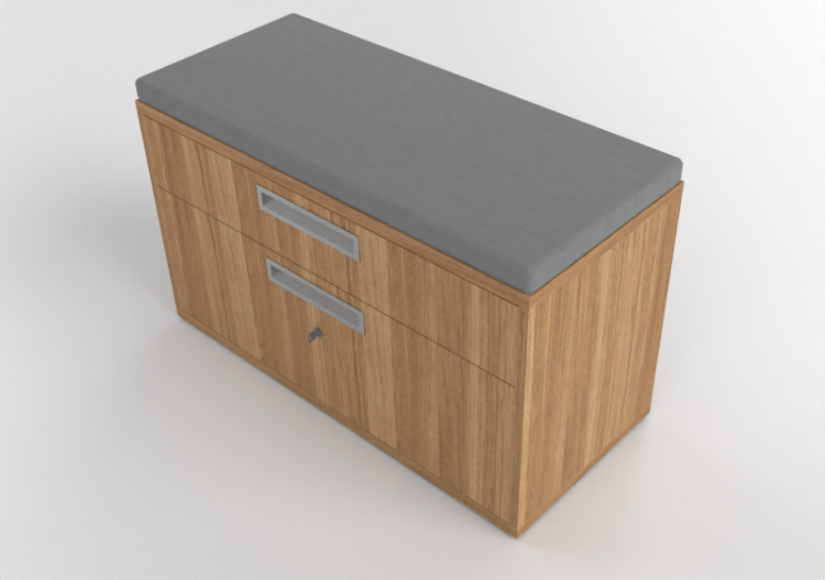 3D Bücherregal und Behälter - Aktenschrank - Senator -...