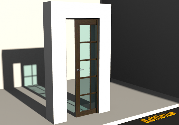 Esquadria 3D - Clássica P[R] 1FCS[10V] - ACCA software