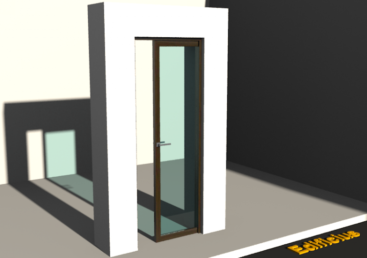 Menuiseries 3D - Classique P[R] 1BVS[TV] - ACCA software