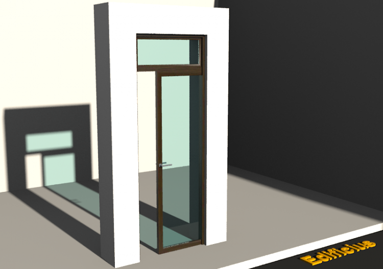 3D Tür/Fenster - Klassisch T[R] 1VST[AG]+1OBL - ACCA...