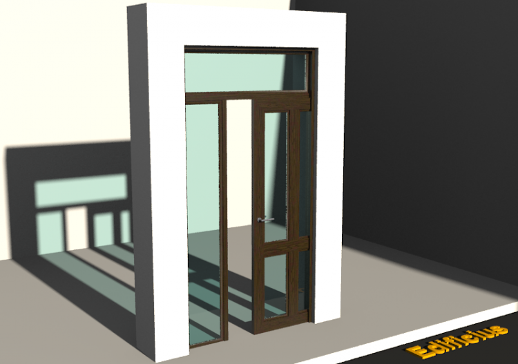 Menuiseries 3D - Classique P[R] 1BVS[4V]+1FNCLC+1SPRLC -...