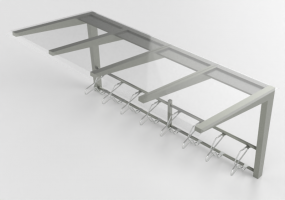 3D Accessories - Covered parking for bicycles - Cyklos - Light