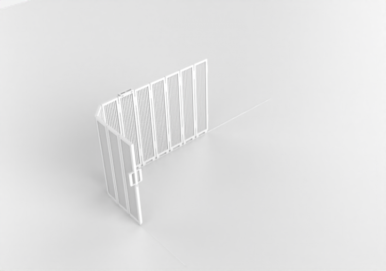 Portail coulissant sectionnel - ACCA software