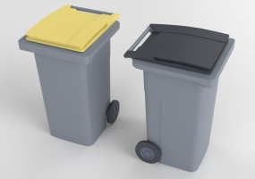poubelle+recyclage