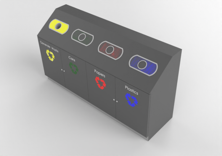 配饰 - Container de recyclage - ACCA software