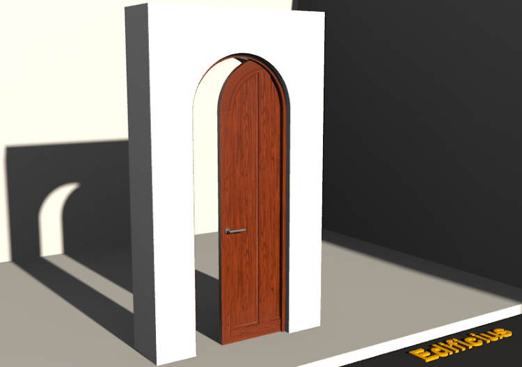 Menuiseries 3D - Classique P[AR] 1BVS[2PV] - ACCA software