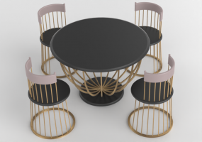 Mesas 3D - Tavolo e sedie