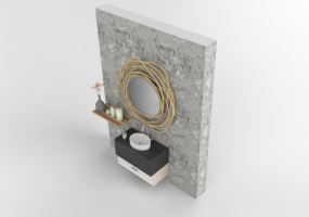 3D Waschbecken - Lavabo