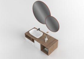 3D Waschbecken - Lavabo