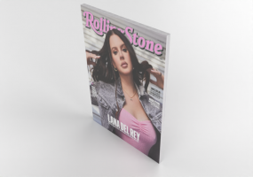 Books and Magazines 3D - Rolling stone