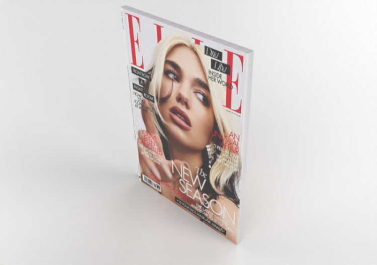 Books and Magazines 3D - Elle - ACCA software