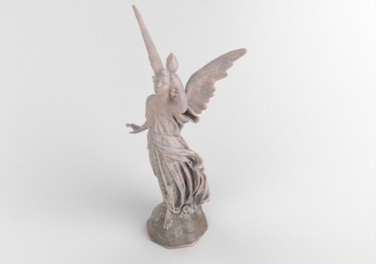 Esculturas 3D - Estátua anjo - ACCA software