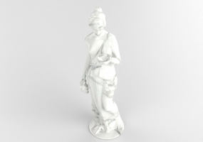 Esculturas 3D - Estátua Afrodite