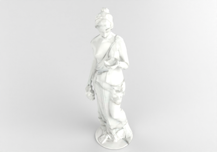 Esculturas 3D - Estátua Afrodite - ACCA software