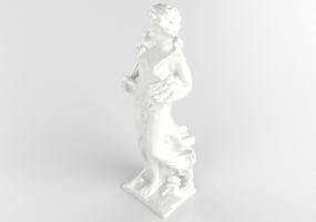 Esculturas 3D - Estátua Venere