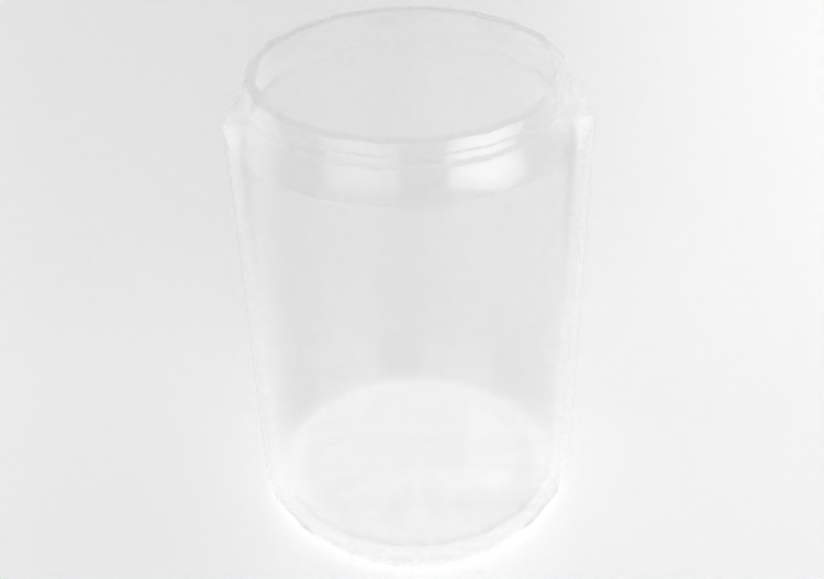 Crockery and cutlery 3D - Glass Vessel - ACCA software