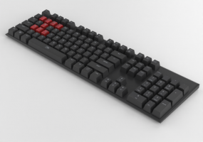 Computers and Mobile phones 3D - HyperX HX KB1BR1 NAA4