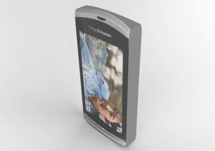 Computers and Mobile phones 3D - Sony Ericsson Vivaz - ACCA...