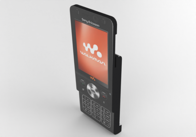 Computers and Mobile phones 3D - Sony Ericsson W910i - ACCA...
