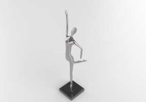Esculturas 3D - Bailarina