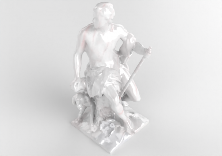 3D Sculptures - The Deer Hunter - ACCA software