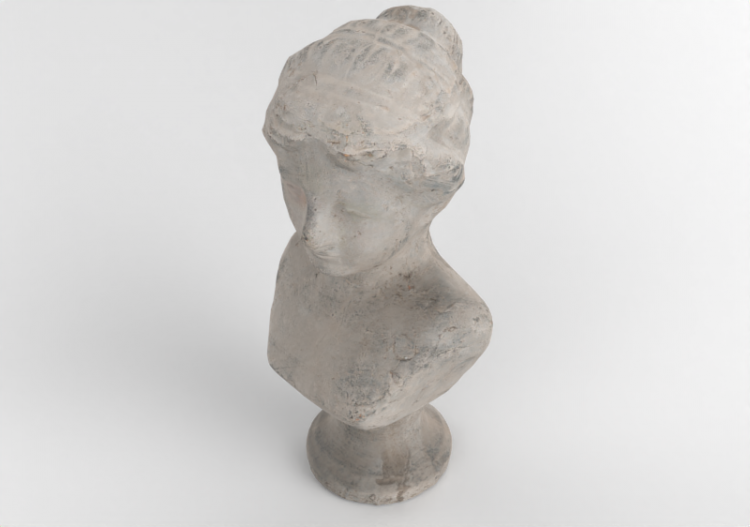 Sculptures 3D - Buste femme - ACCA software