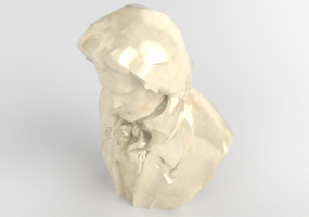 Esculturas 3D - Busto Beethoven