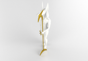 Esculturas 3D - Anubis