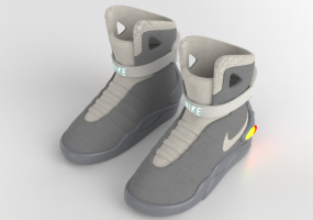 3D Modelle - Nike Air MAG