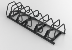 3D Accessories - Single version bicycle rack - Cyklos - Xerex - 312228
