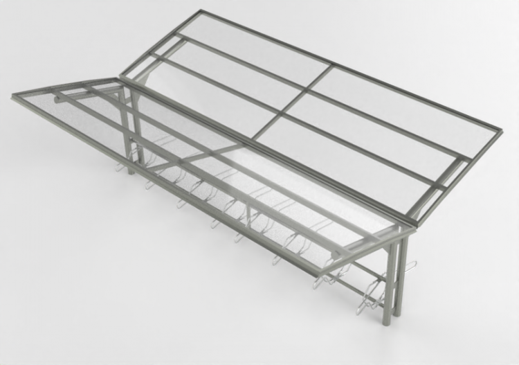 3D Accessories - Covered parking for bicycles - Cyklos -...