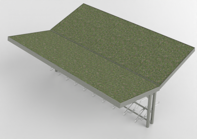3D Accessories - Covered parking for bicycles - Cyklos -...