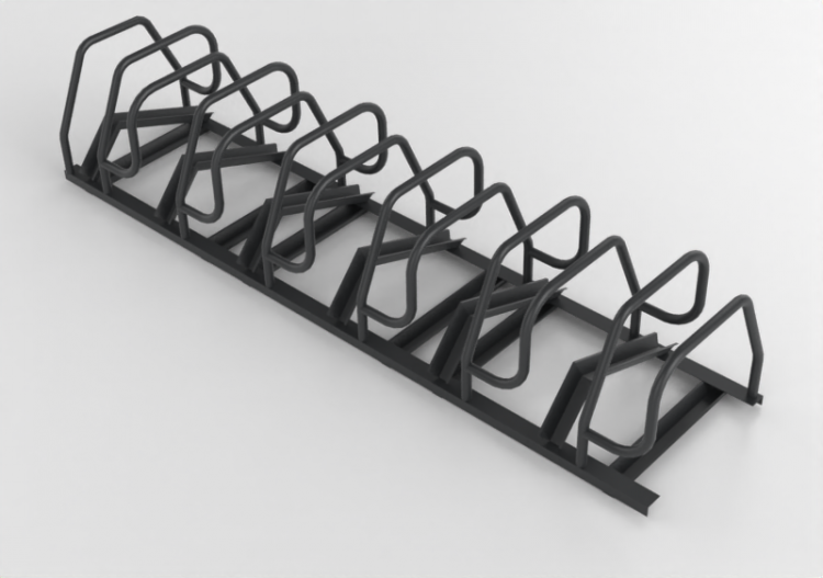 3D Accessories - Single version bicycle rack - Cyklos -...