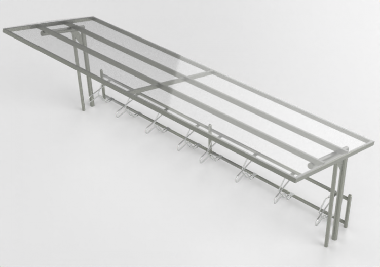 3D Accessories - Covered parking for bicycles - Cyklos -...