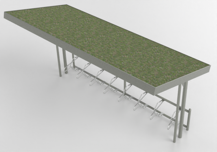 配饰 - Covered parking for bicycles - Cyklos - Kappa - 313043...