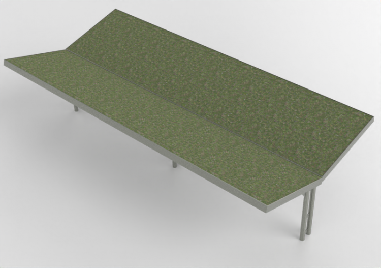 Accessori 3D - Parcheggio coperto per biciclette - Cyklos -...