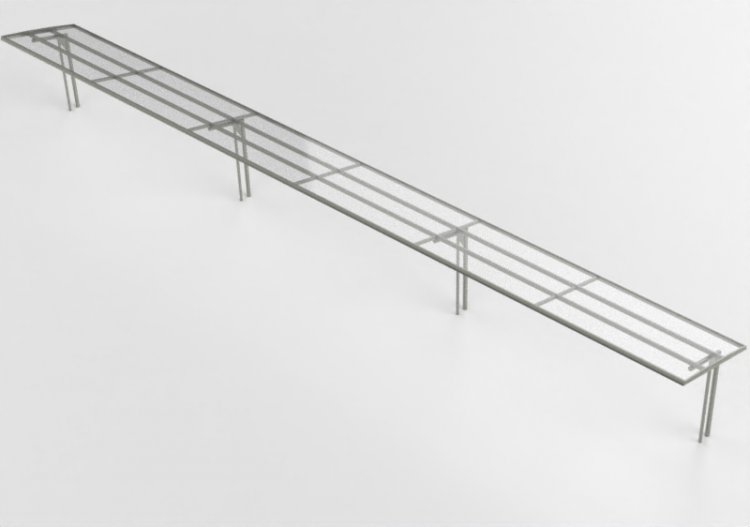 Accesorios 3D - Estacionamiento cubierto para bicicletas -...
