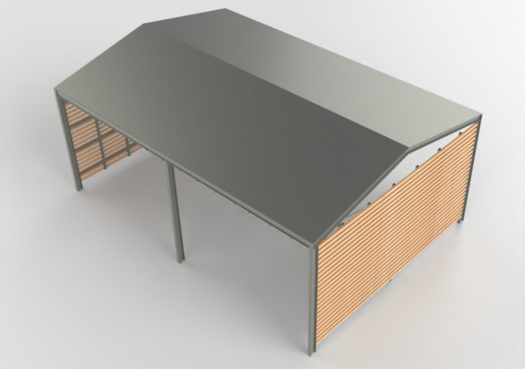 3D Accessories - Covered parking for bicycles - Cyklos -...