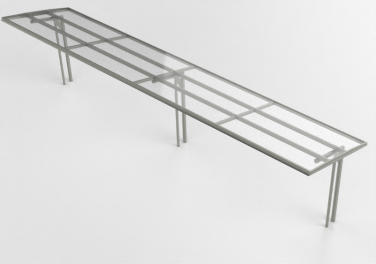 Accessori 3D - Parcheggio coperto per biciclette - Cyklos -...