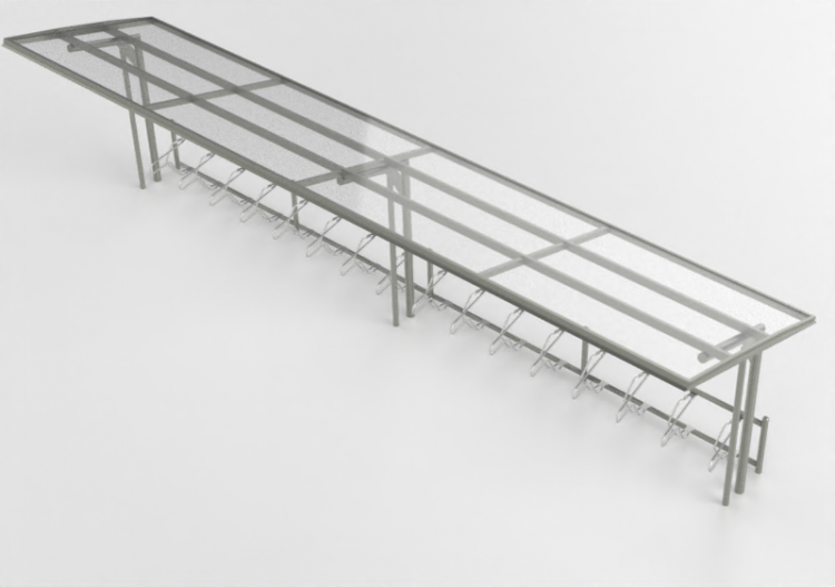 配饰 - Covered parking for bicycles - Cyklos - Kappa - 300726...