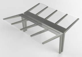 3D Accessories - Covered parking for bicycles - Cyklos - Light