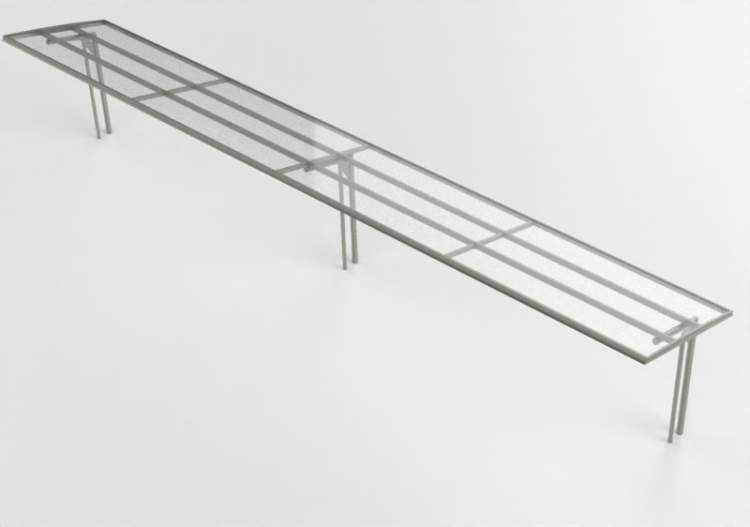 Accessori 3D - Parcheggio coperto per biciclette - Cyklos -...