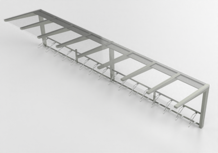 配饰 - Covered parking for bicycles - Cyklos - Light - ACCA...
