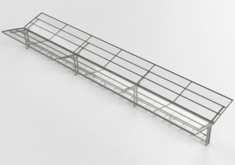 3D Accessories - Covered parking for bicycles - Cyklos -...