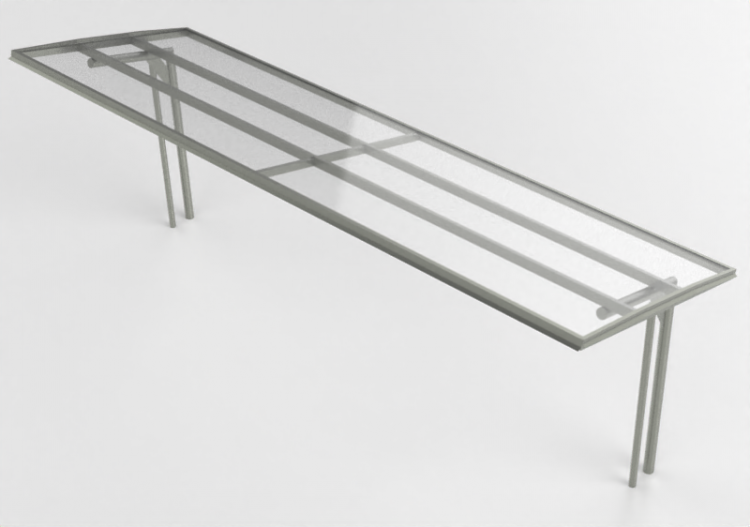 Accessori 3D - Parcheggio coperto per biciclette - Cyklos -...