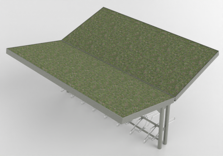 配饰 - Covered parking for bicycles - Cyklos - Ypsilon -...