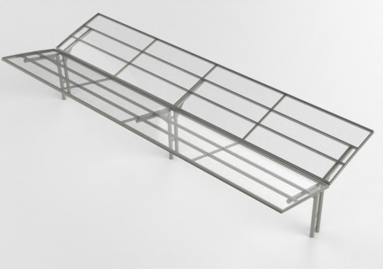 Accessori 3D - Parcheggio coperto per biciclette - Cyklos -...